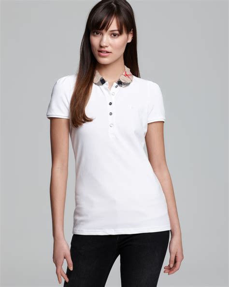 burberry polo tee ladies|burberry women shirts on sale.